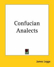 Cover of: Confucian Analects