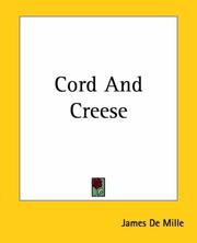 Cover of: Cord And Creese by James De Mille, James De Mille