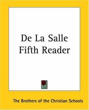 Cover of: De La Salle Fifth Reader by Brothers of the Christian Schools