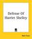Cover of: Defense Of Harriet Shelley