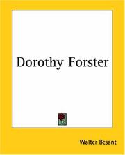 Cover of: Dorothy Forster