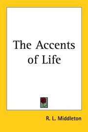 Cover of: The Accents of Life