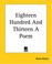 Cover of: Eighteen Hundred And Thirteen A Poem