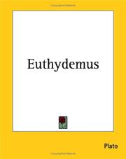 Cover of: Euthydemus by Πλάτων