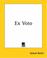 Cover of: Ex Voto