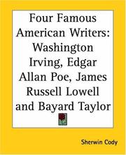 Four Famous American Writers by Sherwin Cody