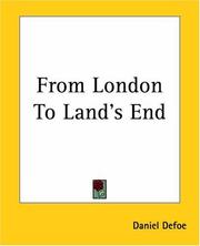 Cover of: From London To Land's End by Daniel Defoe