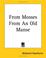 Cover of: From Mosses From An Old Manse