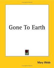 Cover of: Gone To Earth by Mary Webb