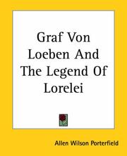 Cover of: Graf Von Loeben And The Legend Of Lorelei