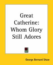 Cover of: Great Catherine: Whom Glory Still Adores