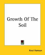 Cover of: Growth Of The Soil by Knut Hamsun