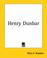 Cover of: Henry Dunbar