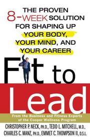 Cover of: Fit to Lead | Christopher P. Neck