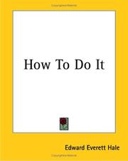 Cover of: How To Do It by Edward Everett Hale