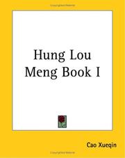 Cover of: Hung Lou Meng: Book I