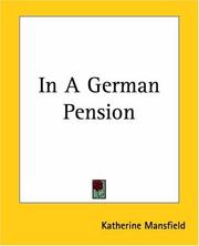 Cover of: In A German Pension by Katherine Mansfield