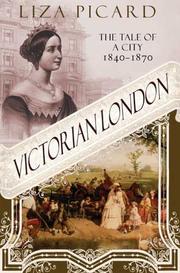 Cover of: Victorian London by Liza Picard