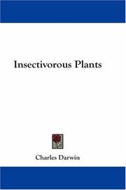 Cover of: Insectivorous Plants by Charles Darwin