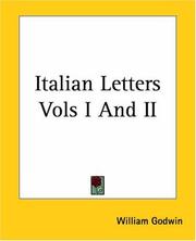 Cover of: Italian Letters