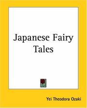 Cover of: Japanese Fairy Tales | Yei Theodora Ozaki