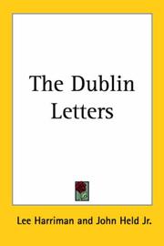 Cover of The Dublin Letters by lee harriman