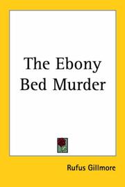 Cover of: The Ebony Bed Murder