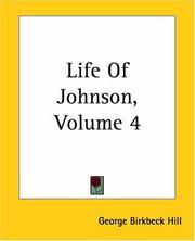 Cover of: Life Of Johnson