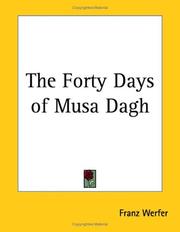 Cover of: The Forty Days of Musa Dagh by Franz Werfer