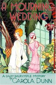 Cover of: A mourning wedding: a Daisy Dalrymple mystery