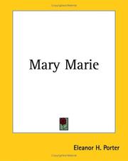 Cover of: Mary Marie by Eleanor Hodgman Porter