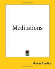 Cover of: Meditations by Marcus Aurelius