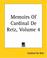 Cover of: Memoirs Of Cardinal De Retz