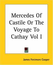 Cover of: Mercedes Of Castile Or The Voyage To Cathay by James Fenimore Cooper