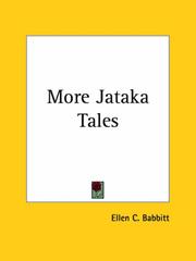 Cover of: More Jataka Tales by Ellen C. Babbitt, Ellen C. Babbitt