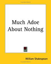 Cover of: Much Adoe About Nothing by William Shakespeare
