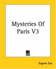 Cover of: Mysteries Of Paris by Eugène Sue