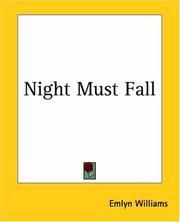Cover of: Night Must Fall by Emlyn Williams