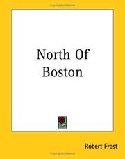 Cover of: North Of Boston by Robert Frost