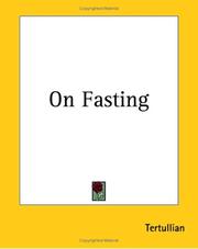 Cover of: On Fasting