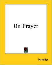 Cover of: On Prayer