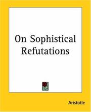 Cover of On Sophistical Refutations