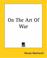 Cover of: On The Art Of War