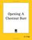 Cover of: Opening A Chestnut Burr