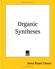 Cover of: Organic Syntheses