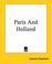 Cover of: Paris And Holland