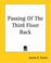 Cover of: Passing Of The Third Floor Back