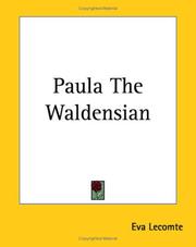 Cover of: Paula The Waldensian