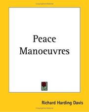 Cover of: Peace Manoeuvres by Richard Harding Davis