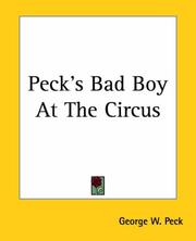 Cover of: Peck's Bad Boy At The Circus